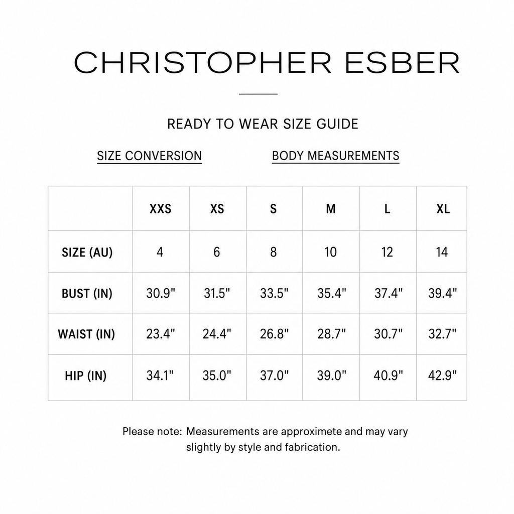 CHRISTOPHER ESBER Reversed Halter Disconnect Ruched Dress US 2