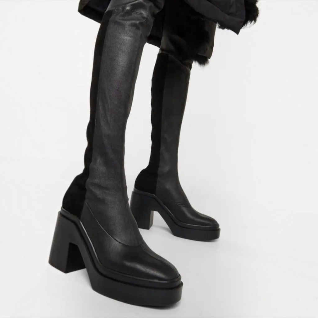 Clergerie Naelle Over the Knee
Leather Boots Sz 39.5 $1200