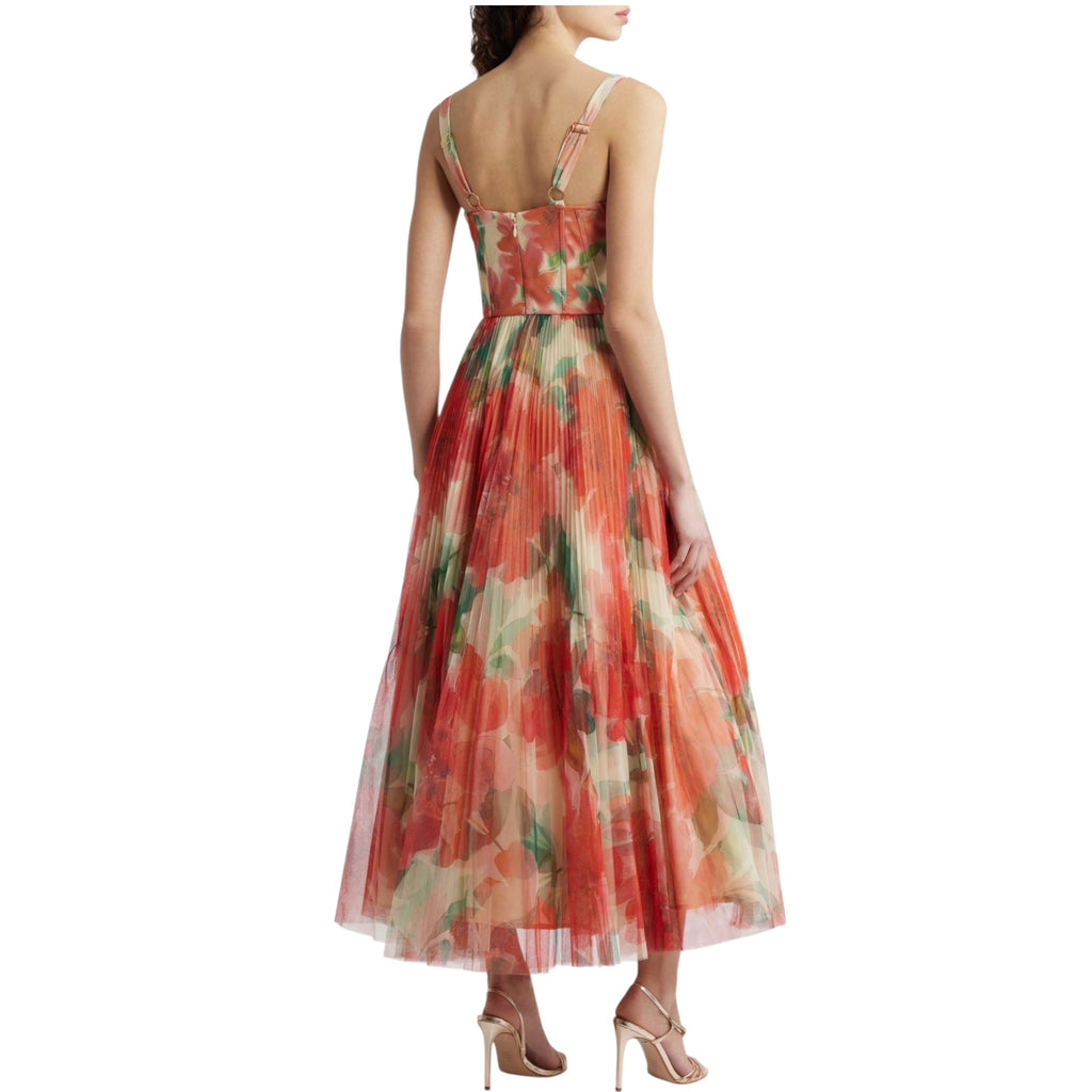 Hutch MacClare Floral Micropleat Gown Size 2