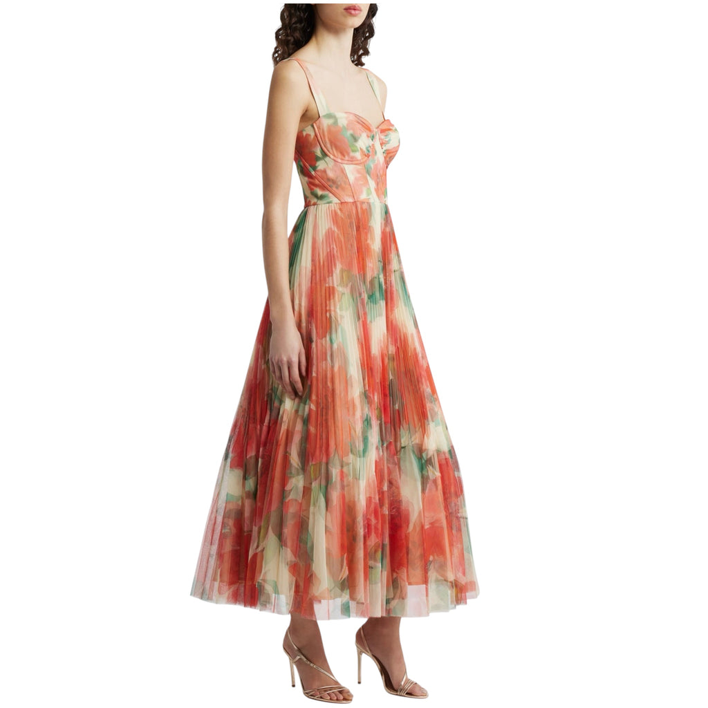 Hutch MacClare Floral Micropleat Gown Size 2