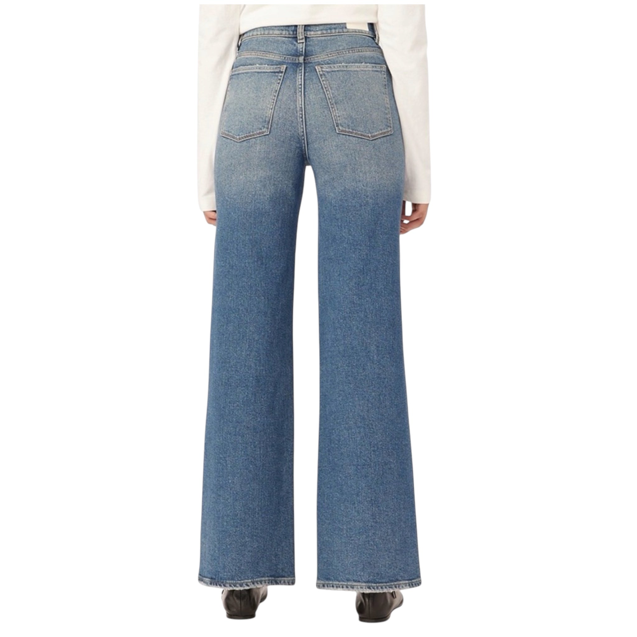 DL1961 Hepburn Wise Leg High Rise Vintage Jeans East Lake
Sz 29