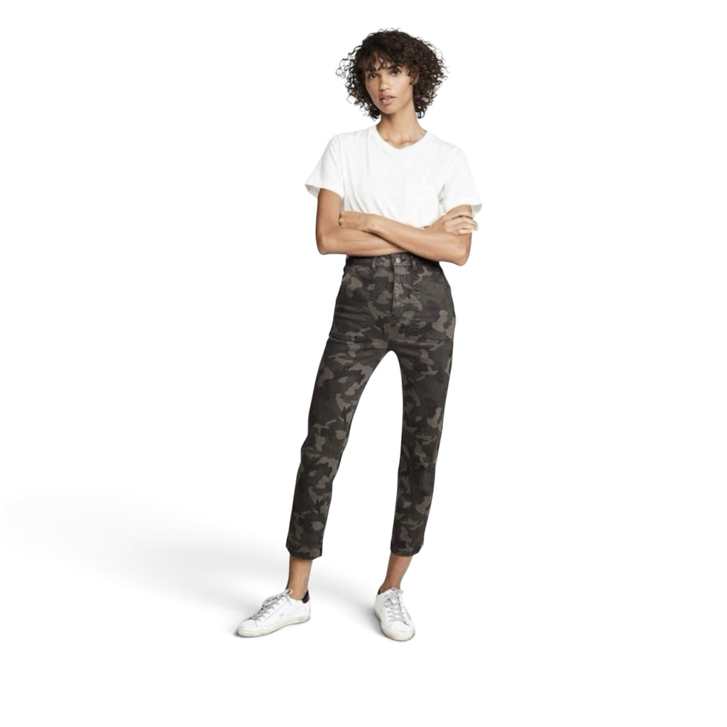 DL1961 Florence Skinny Mid Rise Instasculpt Crop Jeans Camo
Print Size 25