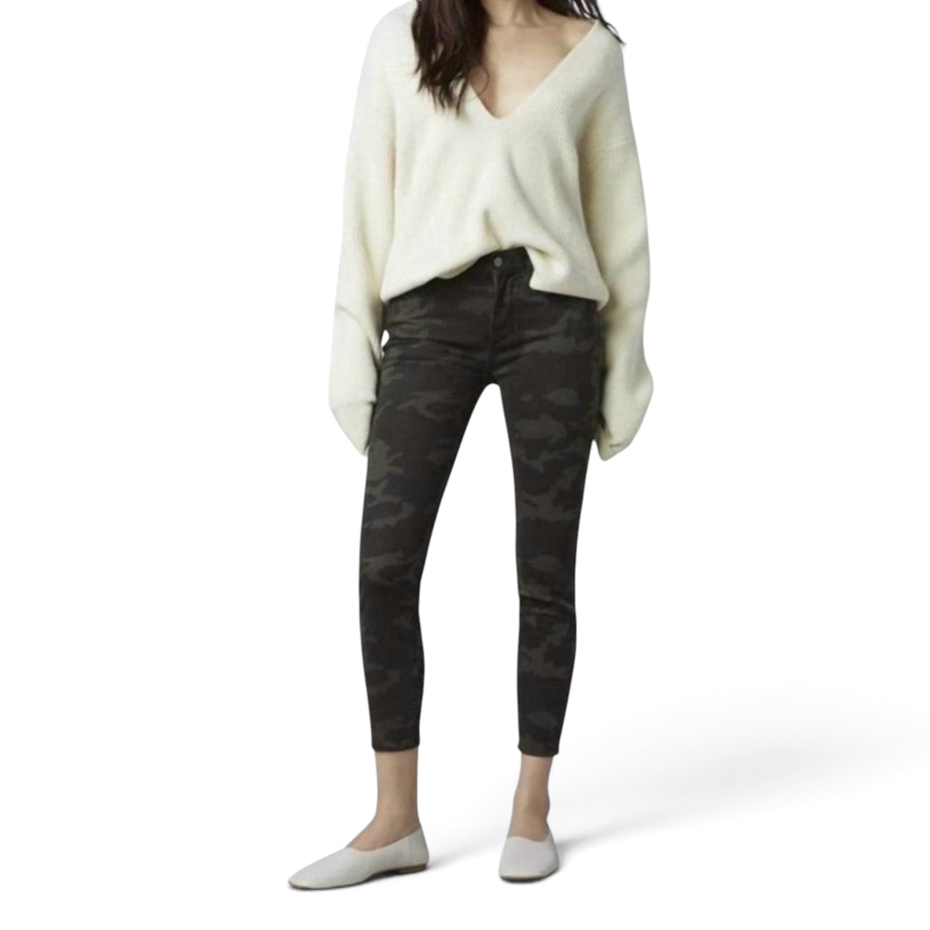 DL1961 Florence Skinny Mid Rise Instasculpt Crop Jeans Camo
Print Size 25