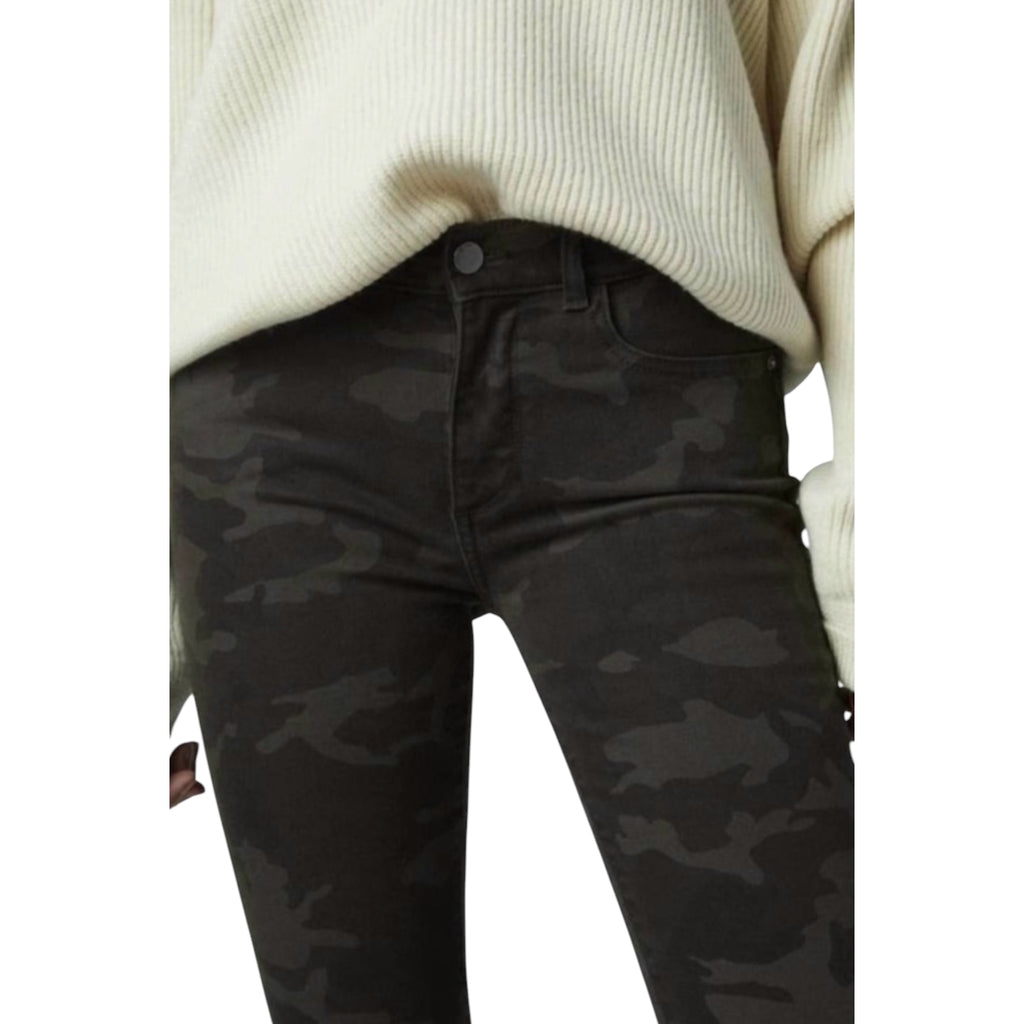 DL1961 Florence Skinny Mid Rise Instasculpt Crop Jeans Camo
Print Size 25