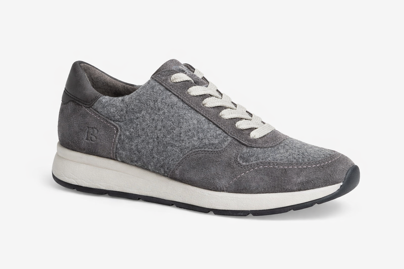 Paul Green Women’s Josie Sneakers Merino Wool in Gray Sz 8 $420