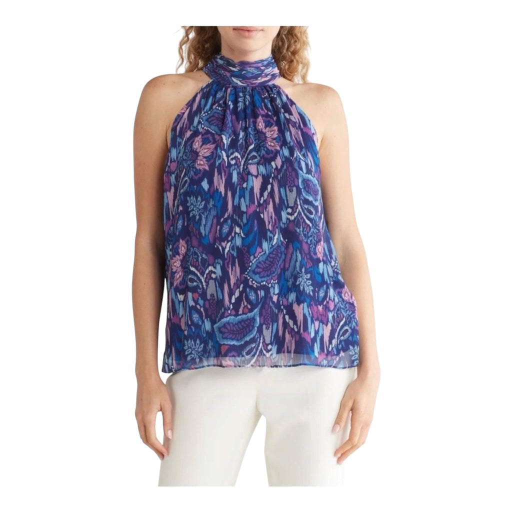 Ramy Brook Halter Neck Tank Blouse Sz XXS