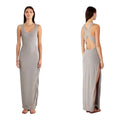 Rumer Rosa Rib Maxi Seafoam Green Cut Out Dress Sz XS