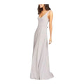 Show Me Your Mumu Jenn Maxi Dress in Dove Grey Chiffon