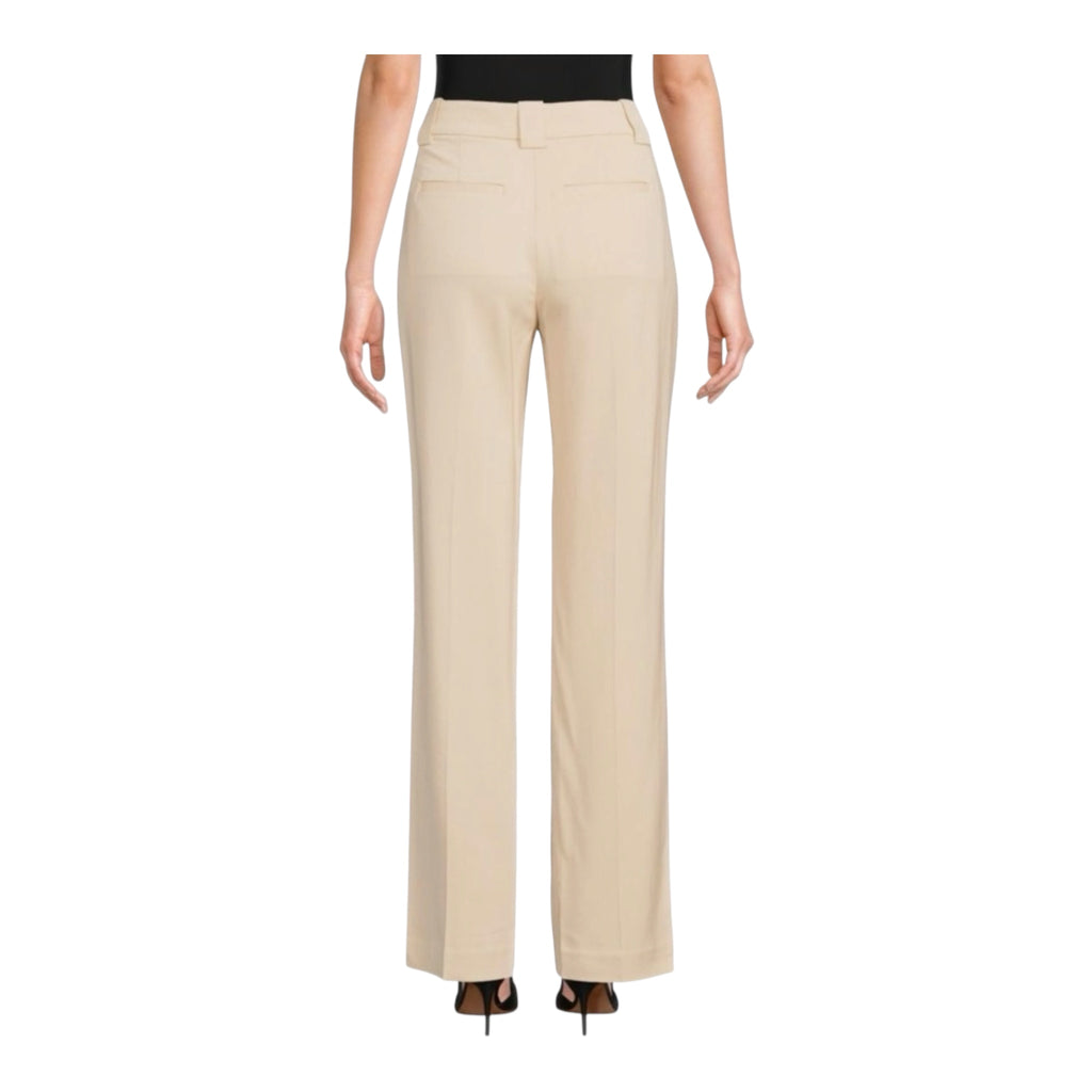 A.L.C. Kennedy Flat Front Pants Sheer Bliss Tan Sz 0