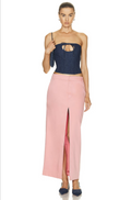 SIR. The Label 'Giacomo Split Maxi Skirt' in Pink SIR Sz 3 US Large $550