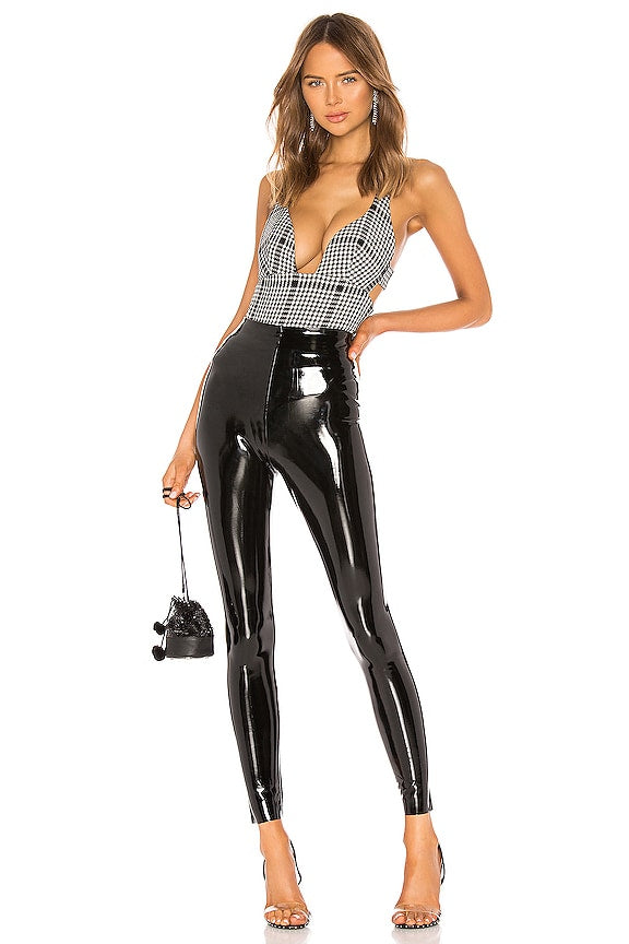 Commando Perfect Control Patent Leather Legging
Size Medium | NWT | Black