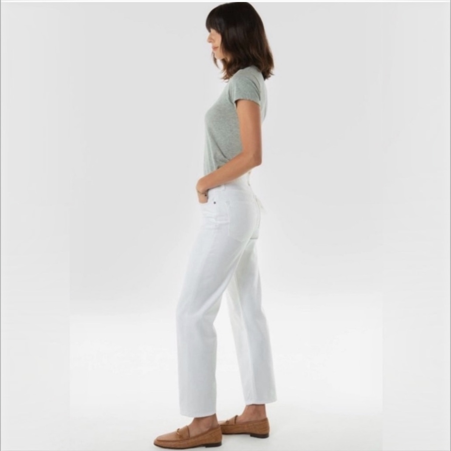 NWT Etica Tyler Vintage Straight Leg Denim Button Fly Jeans Sz 32 $178