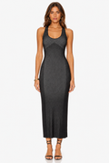 IRO Paris Kitzy Cross Back Knit Dress Sz Large $395