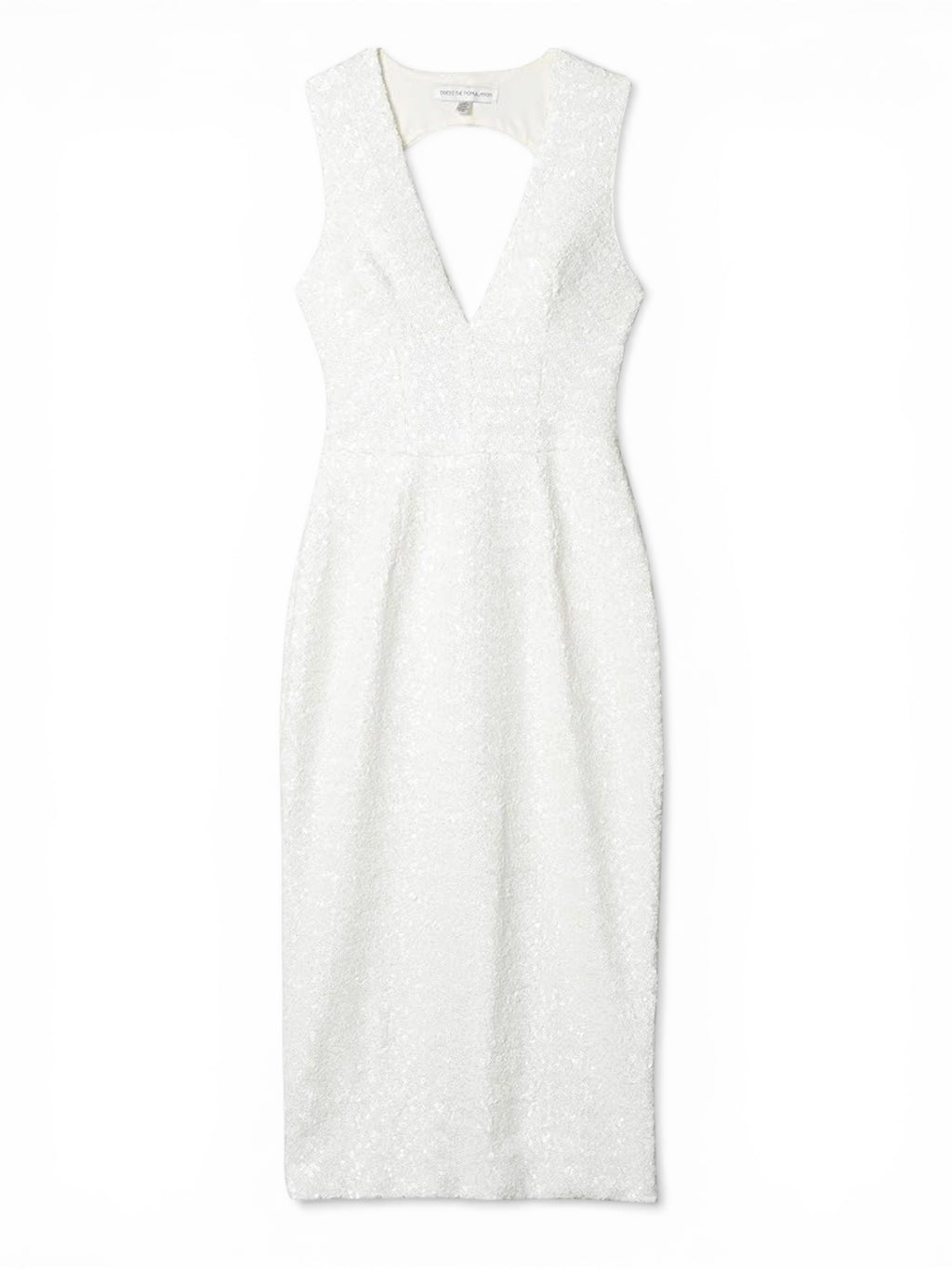 Dress The Population Sequin Rani
Fitted Midi Sheath Dress White Small $268