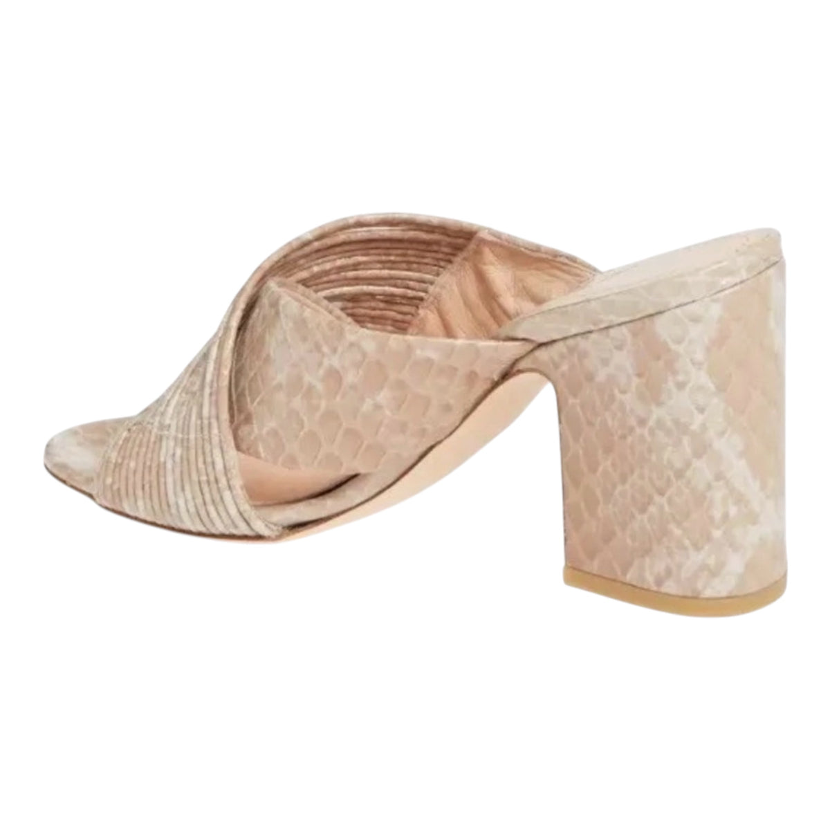 AGL ATTILIO GIUSTI LEOMBRUNI SNAKE EMBOSSED SANDAL NUDE
UK SIZE 38 US 8