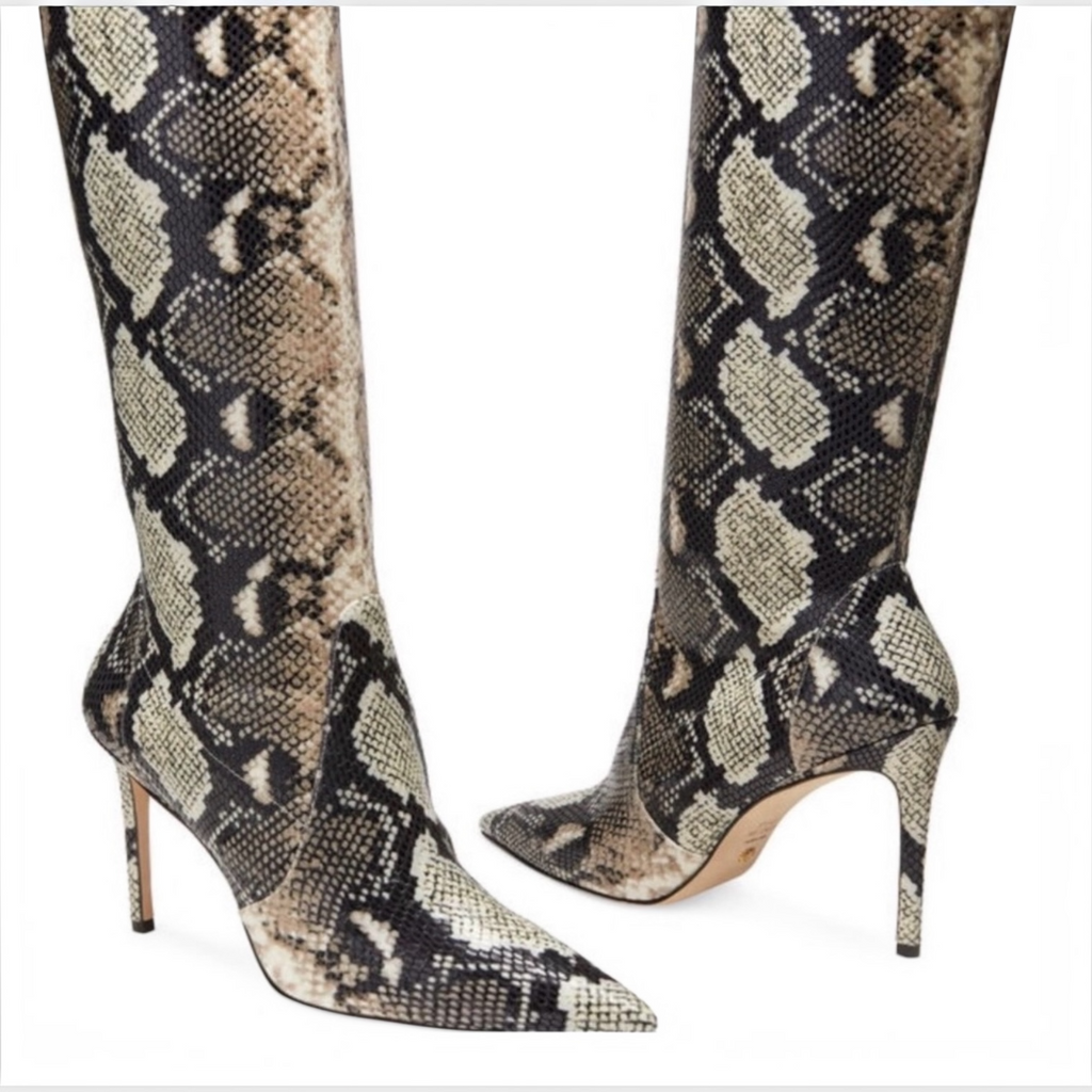 Stuart Weitzman Ultrastuart 100
Roccia Python OTK Stretch Boots
Sz 7