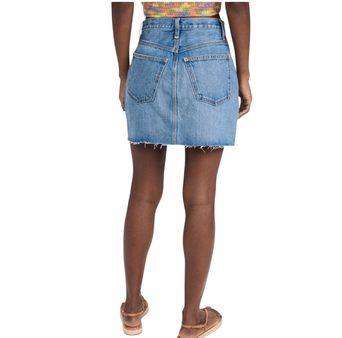 RE/DONE Workwear Denim Skirt Sz 26