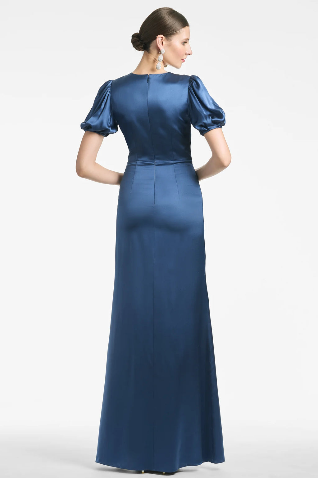 Sachin & Babi Mila Gown in Indigo Blue Sz 0 $695