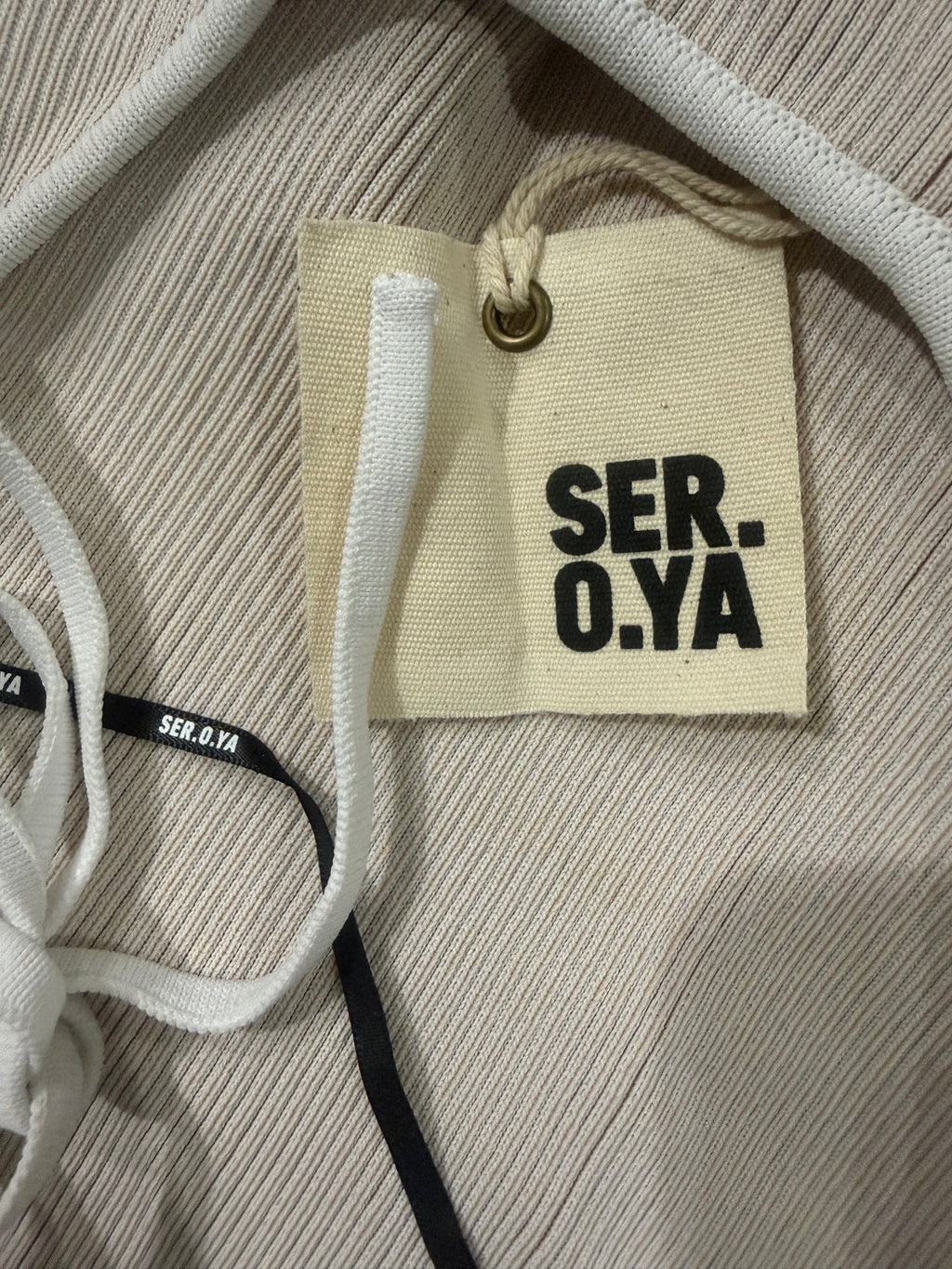 Ser.o.ya SAWYER DRESS in Beige sz Medium $225