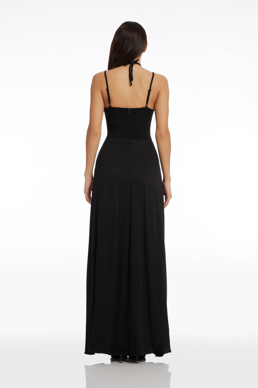 DRESS THE POPULATION Mia
Maxi Dress in Black Sz XS $325