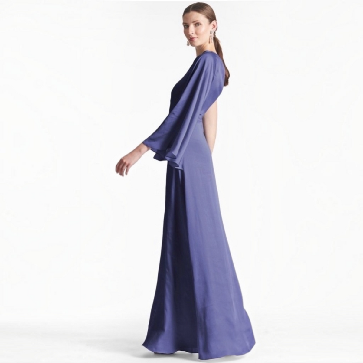 Sachin & Babi Keely One-Shoulder
Cobalt Gown Size 6