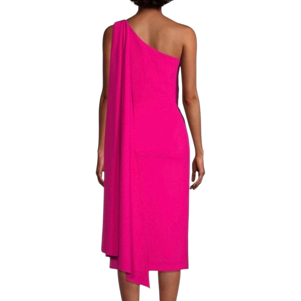 Sachin & Babi
Miranda One-Shoulder Sash Midi-Dress in Passionfruit Sz 6
