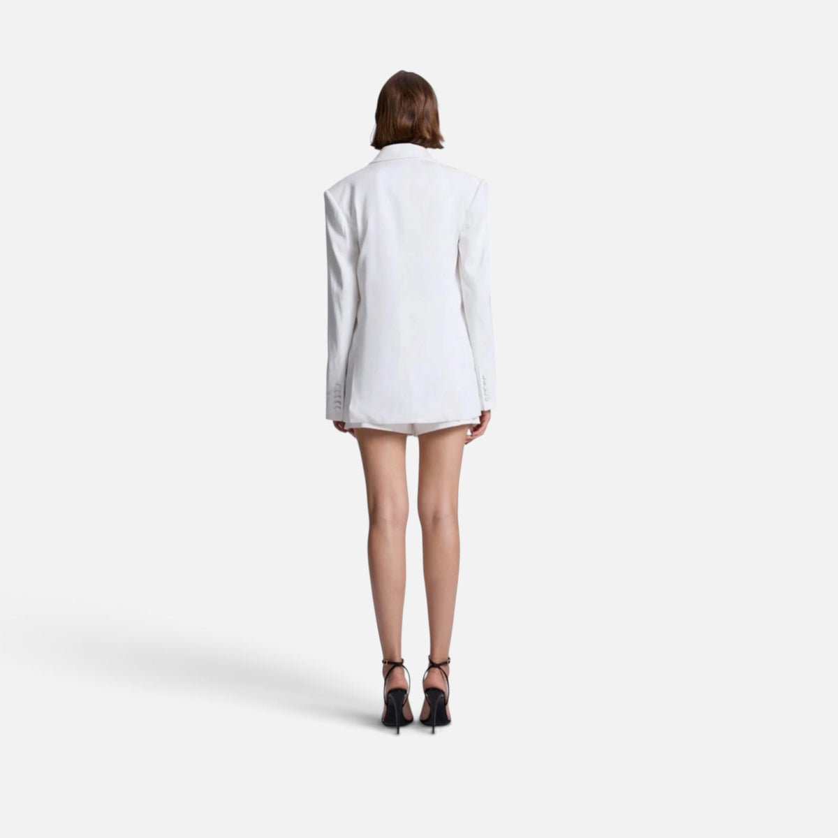 A.L.C. Caleb Soft Suiting Jacket White Sz 4