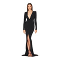 Nookie Plunge Neck Farrah
Gown in Black Sz XS