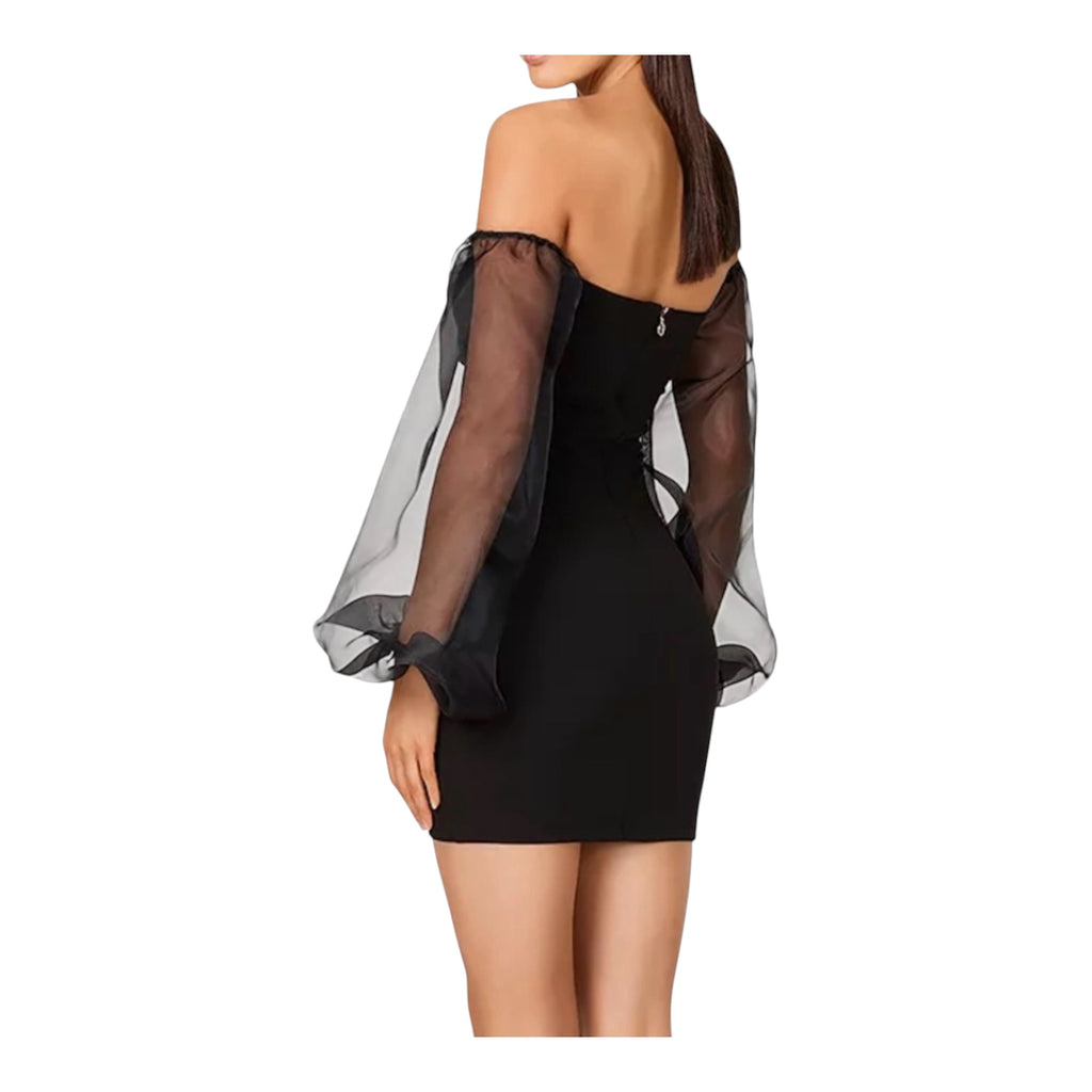 Nookie Illusion Sleeve Mini
Dress in Black Sz XS