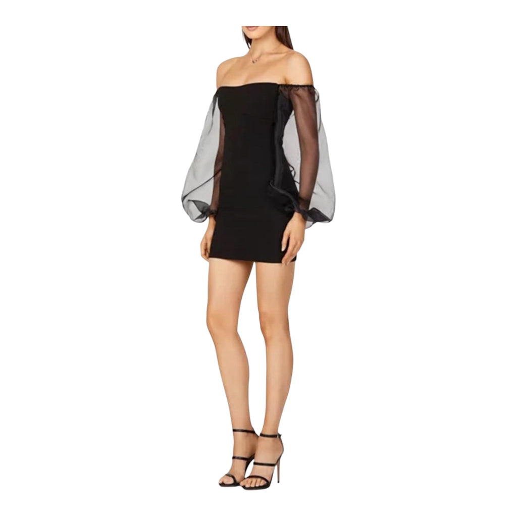 Nookie Illusion Sleeve Mini
Dress in Black Sz XS