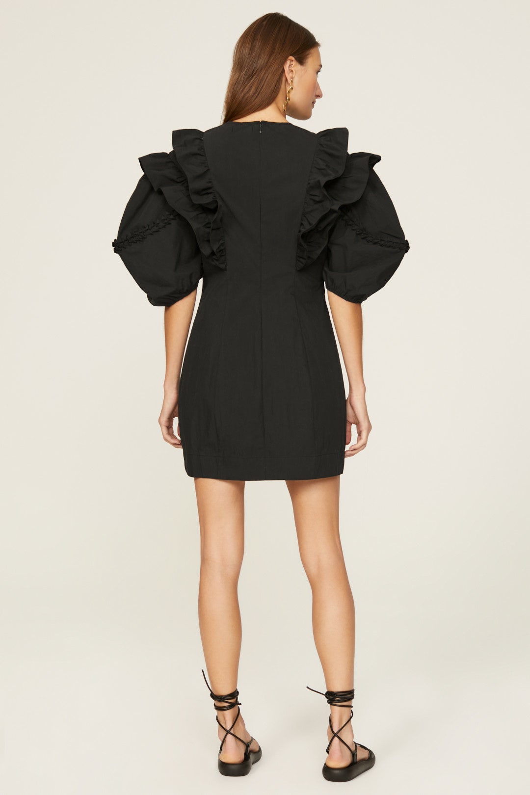 RHODE Varja Dress in Black Sz XXS $545
