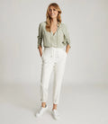 REISS Frances Zip-Cuff Detail Blouse – Pistachio Green
Size 10 $295