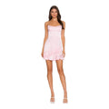 AMANDA UPRICHARD
Magnolia Silk Mini Dress in Lotus Pink Small