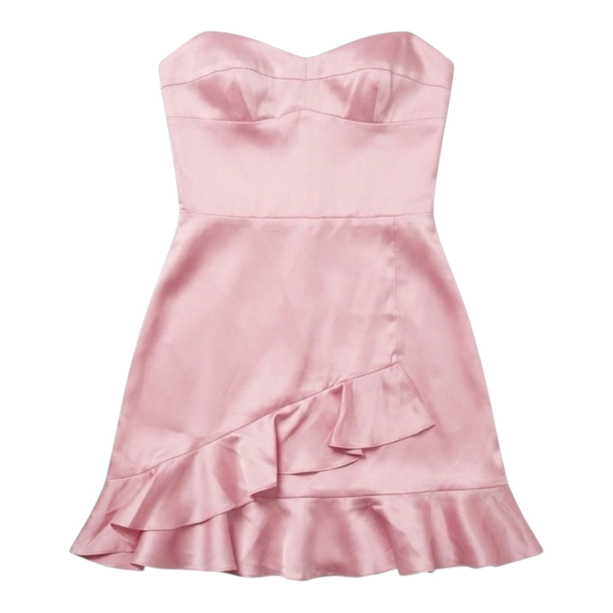 AMANDA UPRICHARD
Magnolia Silk Mini Dress in Lotus Pink Small