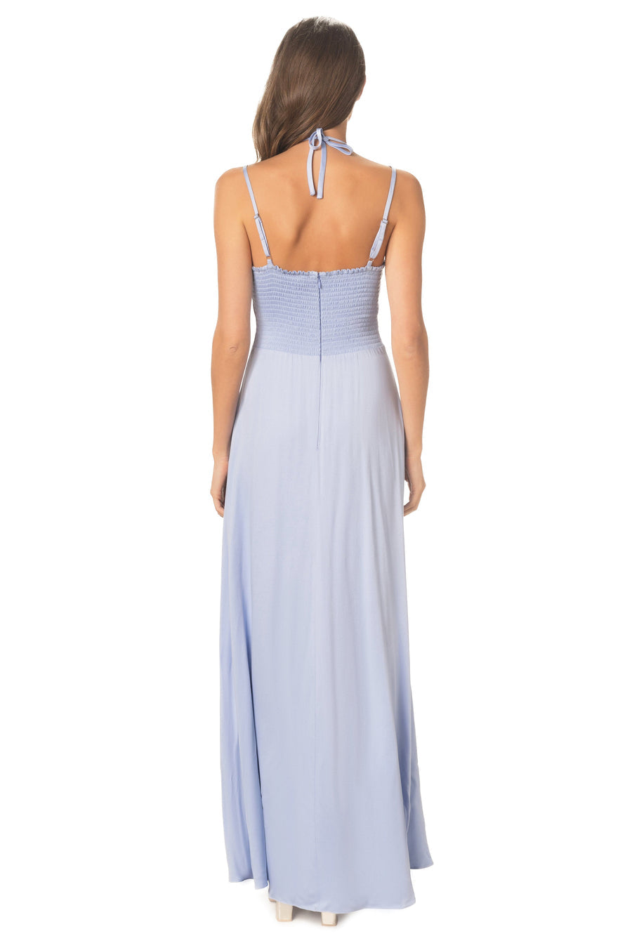 Dress the Population Mia Maxi
Gown in Sky Blue Sz Medium $325