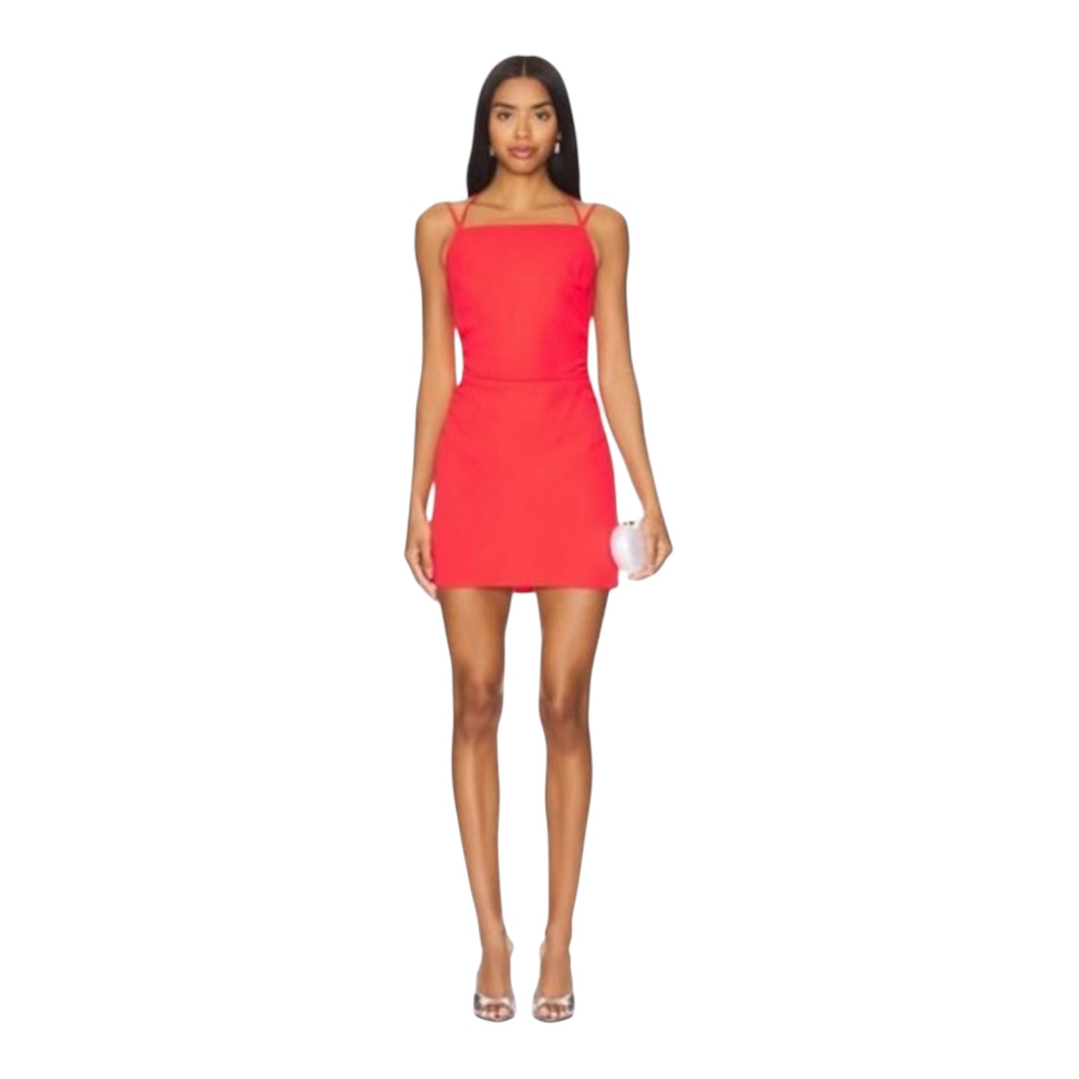 Amanda Uprichard Amiyah Mini Dress in Candy Apple Sz Small