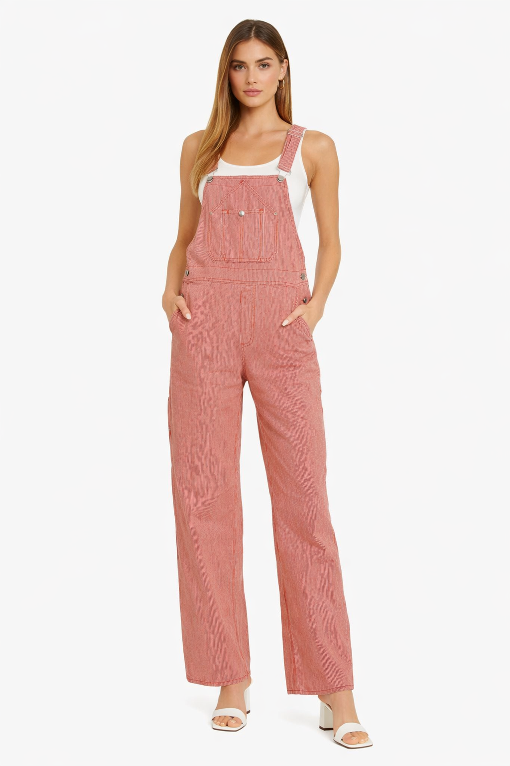 RAG & BONE
Striped Cottonblend Twill Overalls Sz XS $395