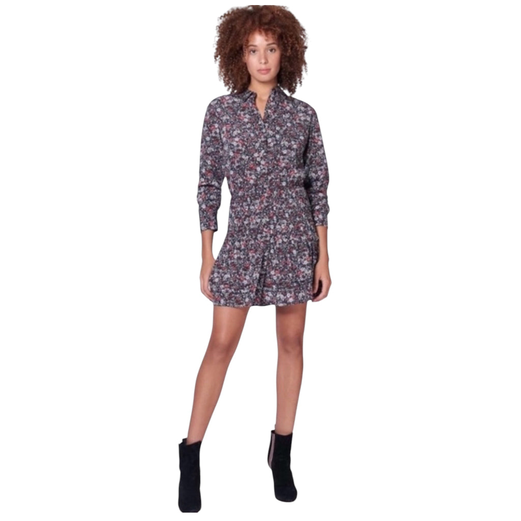 New! Veronica Beard Rory Floral Silk Mini Dress Sz 0