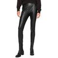 BOSS Orange C_Taslimah Black Faux Leather Skinny Pants Size 0