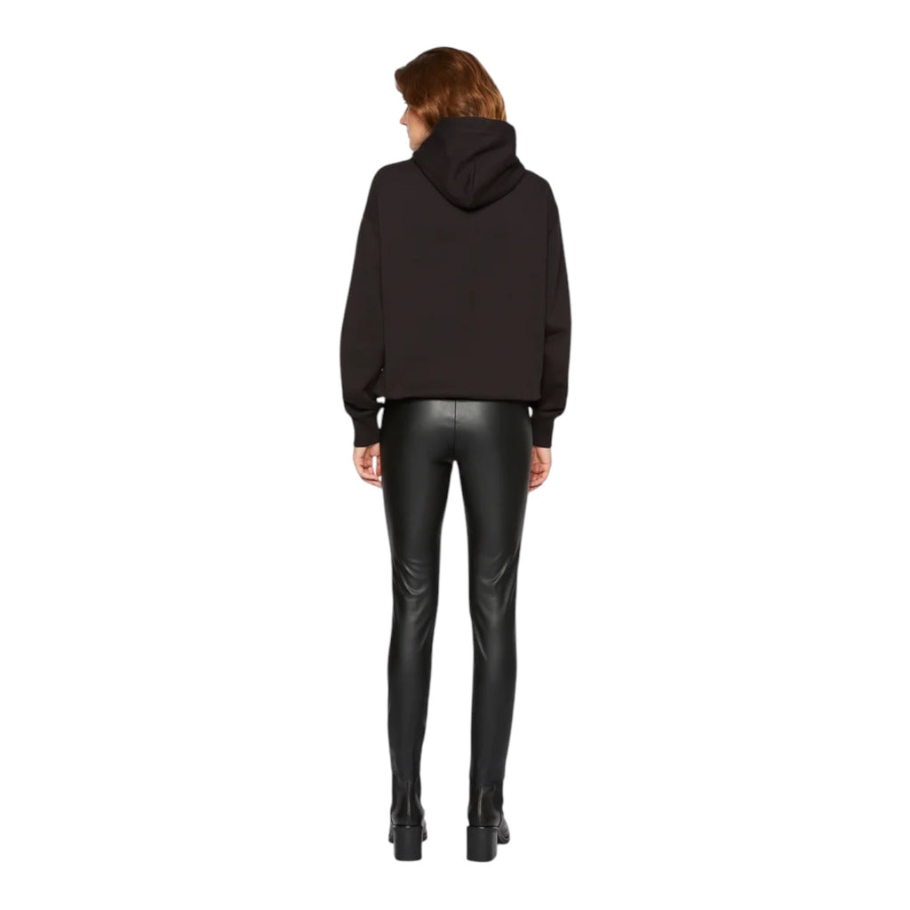 BOSS Orange C_Taslimah Black Faux Leather Skinny Pants Size 0