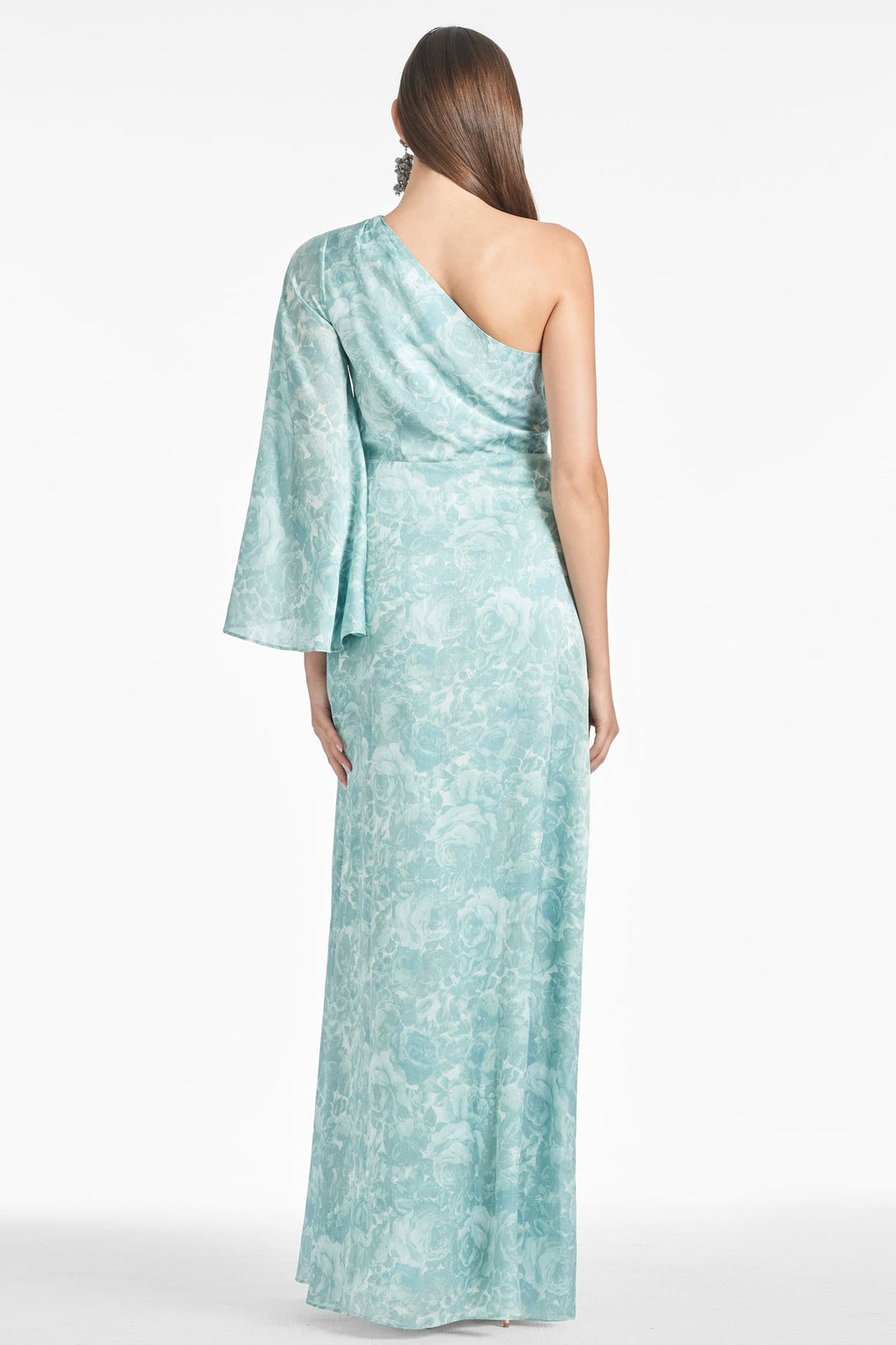 Sachin & Babi KEELY GOWN - SAGE PAINTED
FLORAL Sz 0 $365