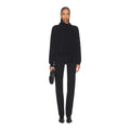 RAILS Cortina Scarf-Neck Wool & Cashmere Sweater Black Size Medium