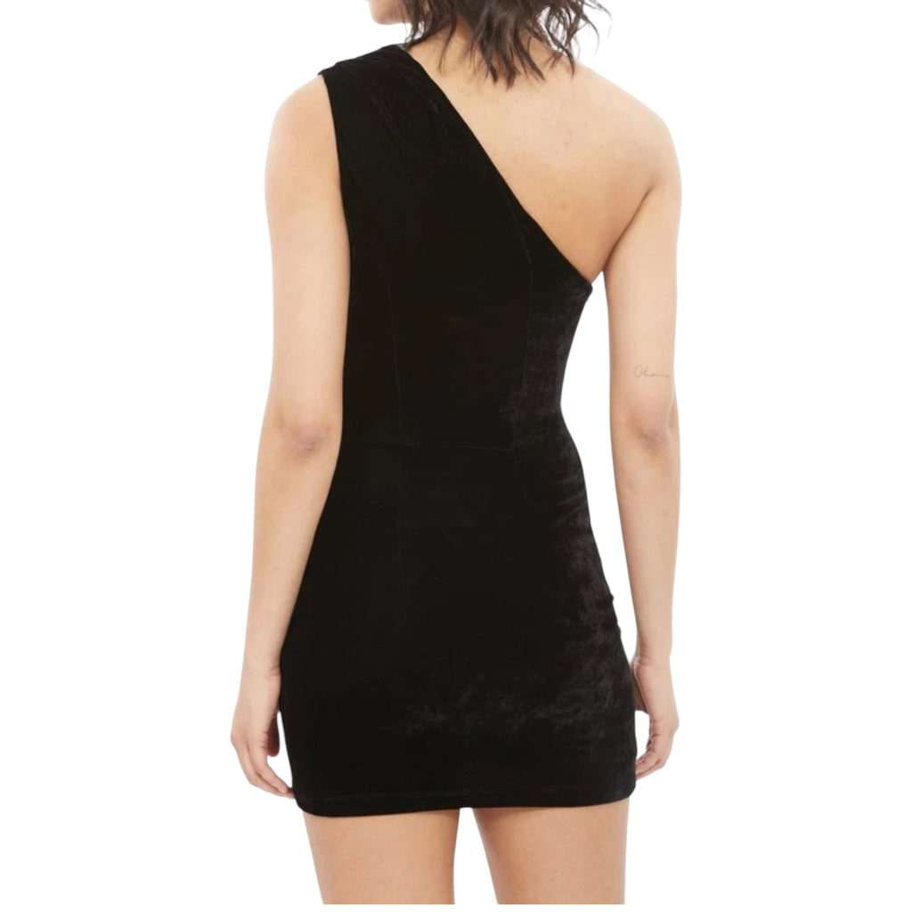 GENERATION LOVE - LUCETTE VELOUR MINI DRESS - BLACK Size
Medium