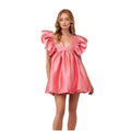 Hansen And Gretel Cosmo Babydoll Dress In Watermelon Sz XS