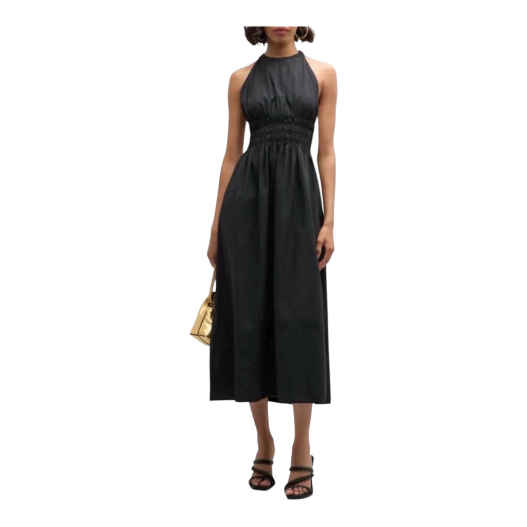 Xirena Tove Black Midi Dress Sz Large