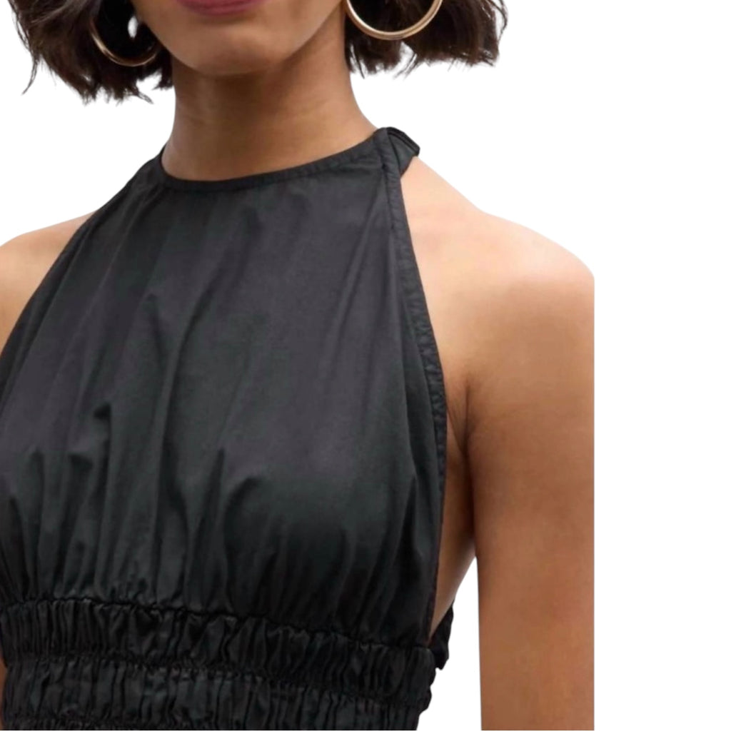 Xirena Tove Black Midi Dress Sz Large