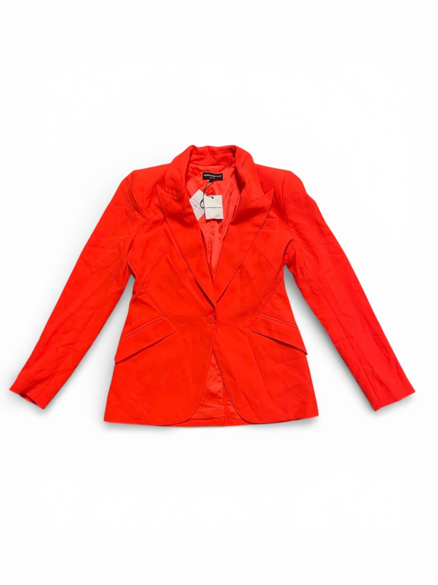 GENERATION LOVE Hudson
Crepe Blazer in Papaya Sz Small $385