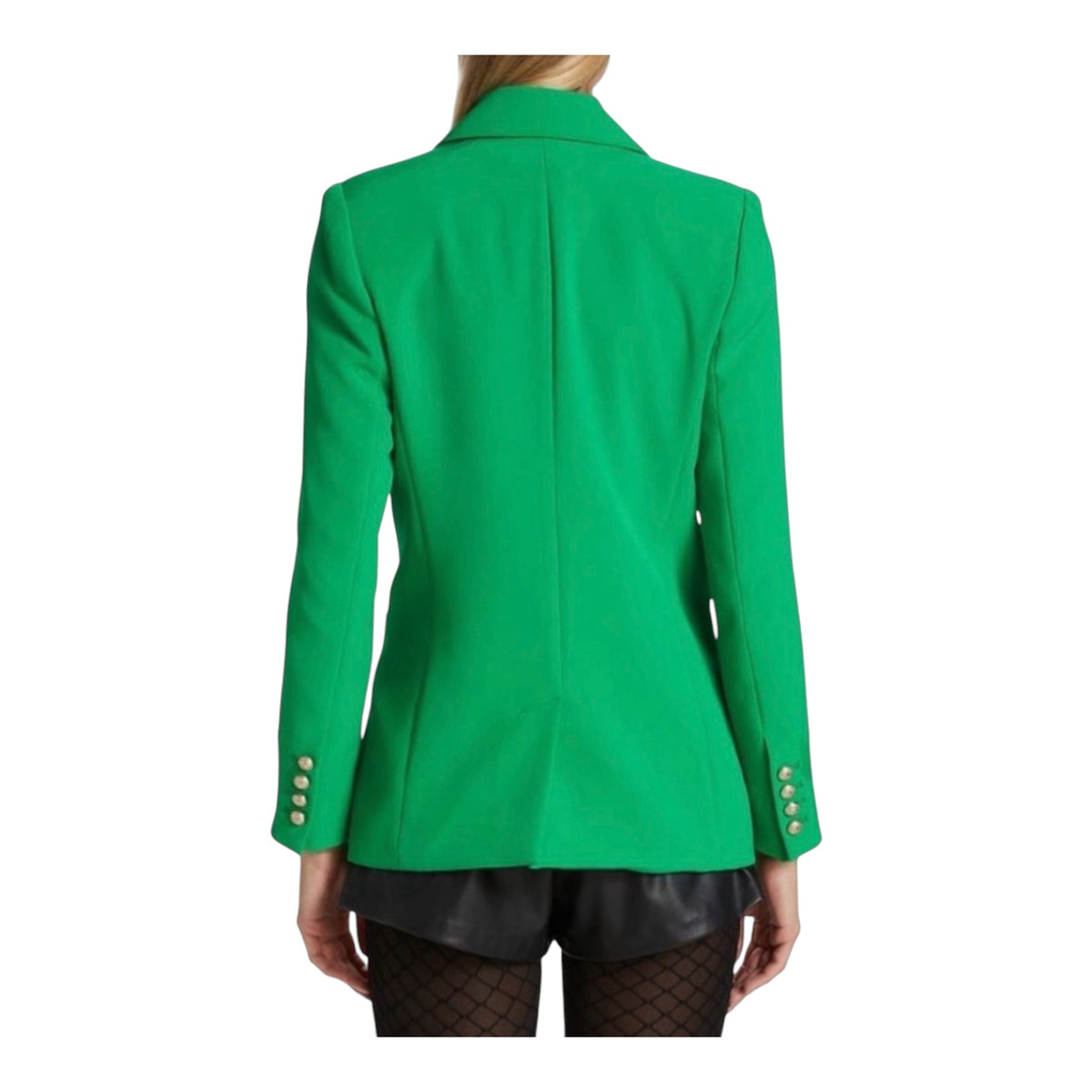 Generation Love Leighton
Double-Breasted Crepe Blazer Green XS