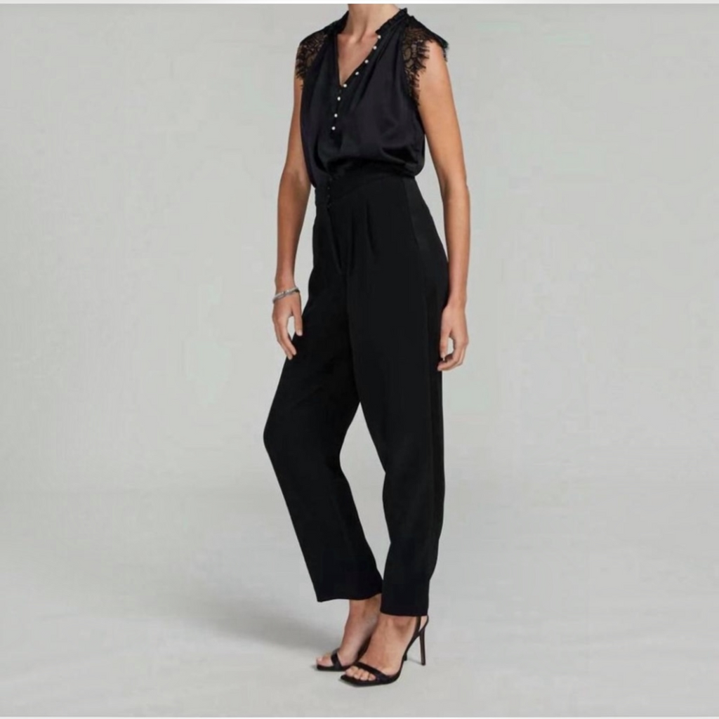 Generation Love JENISE CREPE PANTS in Black Size 2
