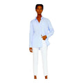 Frame Denim Le High Straight Cascade Raw Hem Jeans White Sz 25